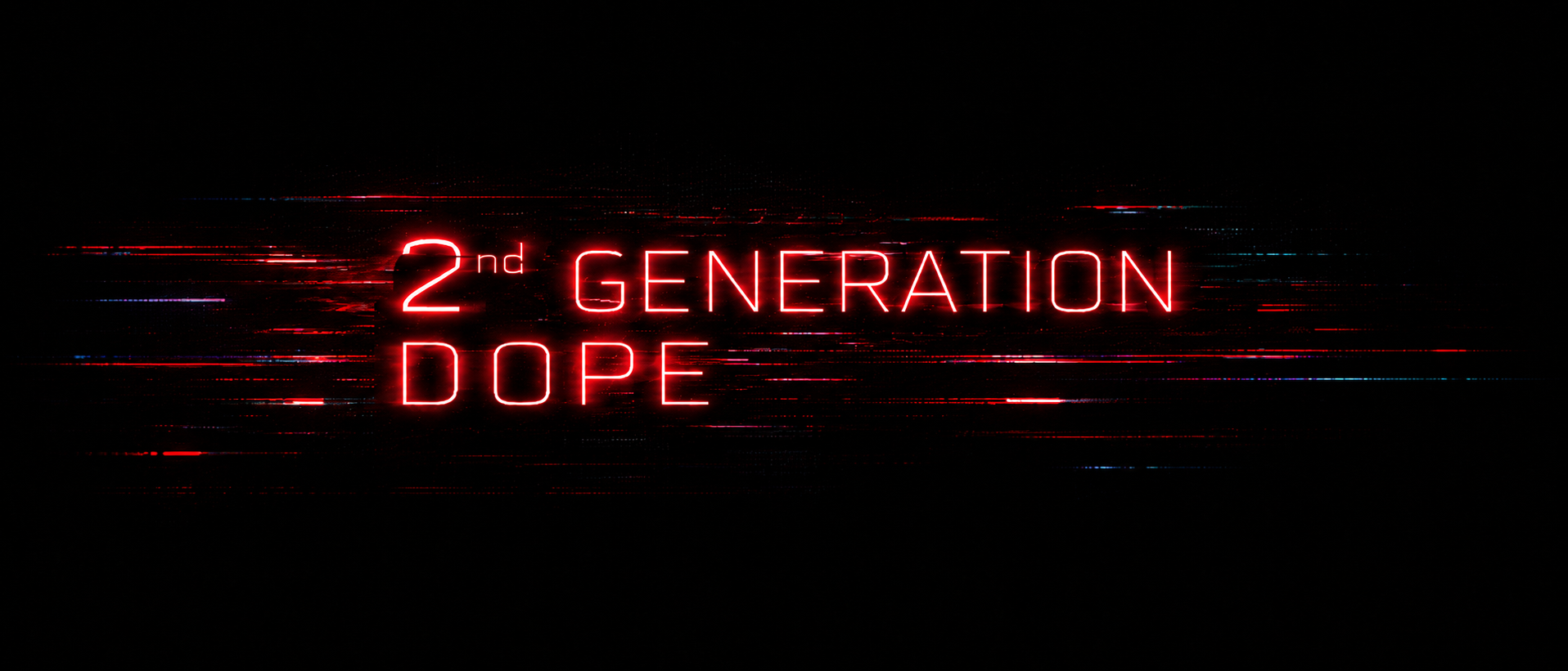 2nd Generation Dope neon logo